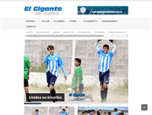 Tablet Screenshot of elgigantedesalta.com.ar